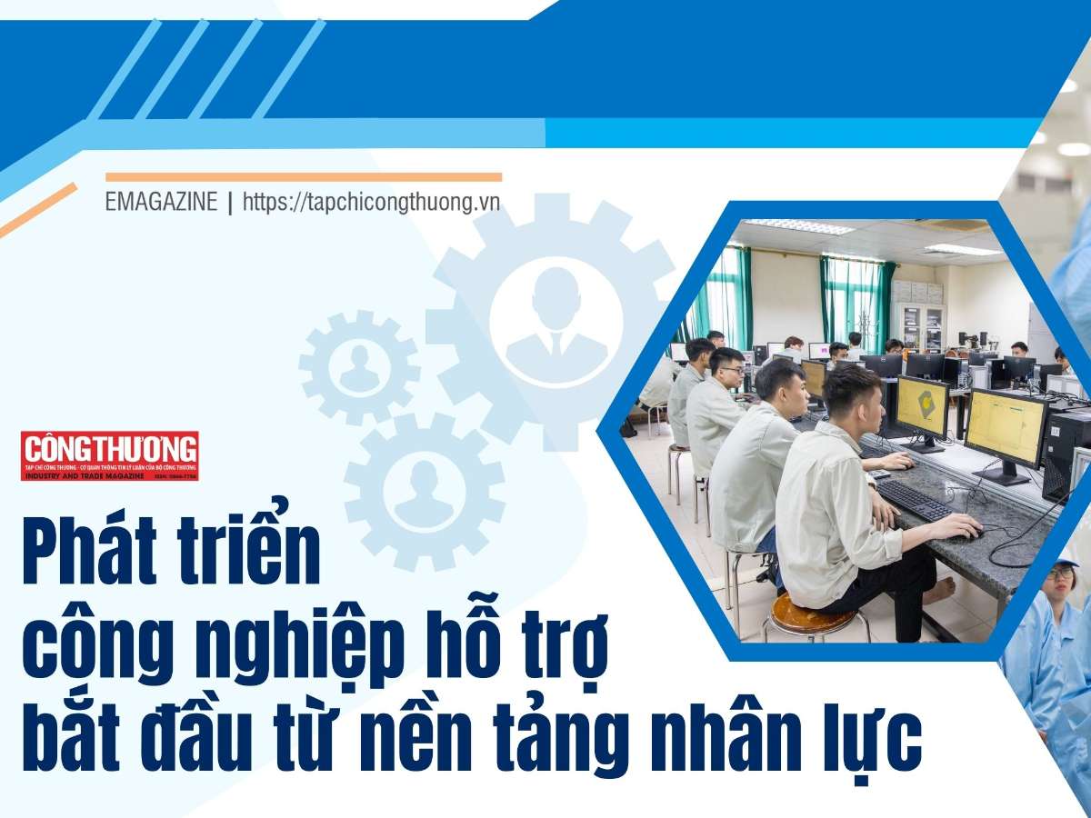 Phát triển công nghiệp hỗ trợ bắt đầu từ nền tảng nhân lực