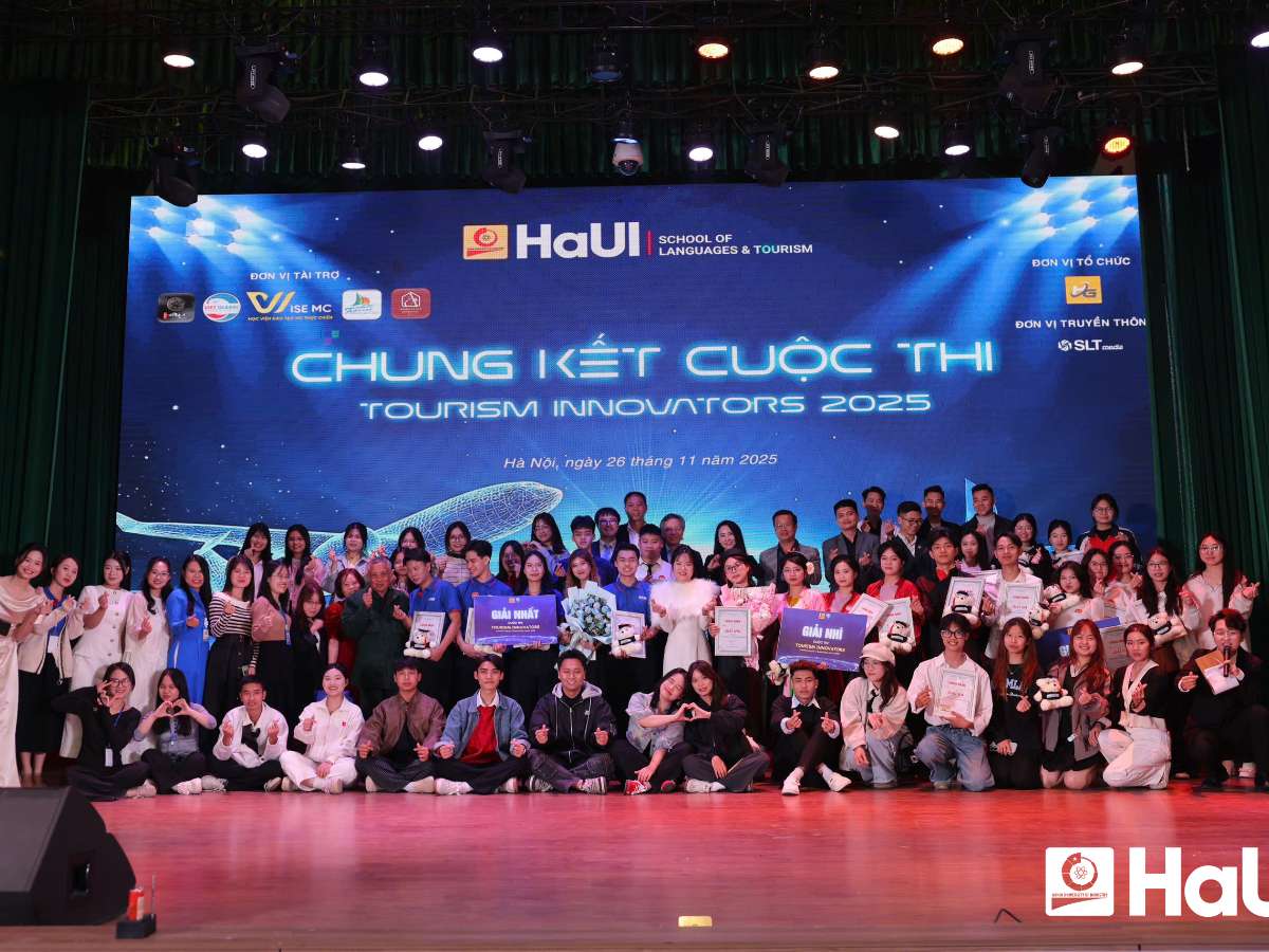 Tourism Innovators - Bệ phóng ý tưởng du lịch xanh của thế hệ trẻ HaUI
