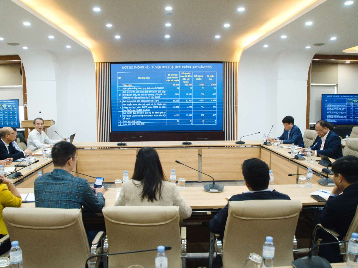 Công tác tuyển sinh năm 2025: Thành công và khát vọng phát triển giáo dục bền vững, đào tạo công dân toàn cầu