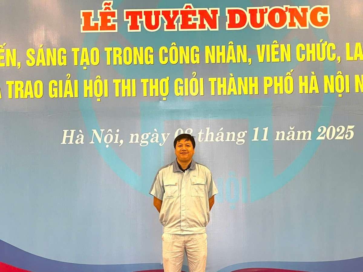 [laodongthudo] Người kỹ sư đam mê sáng kiến, sáng tạo