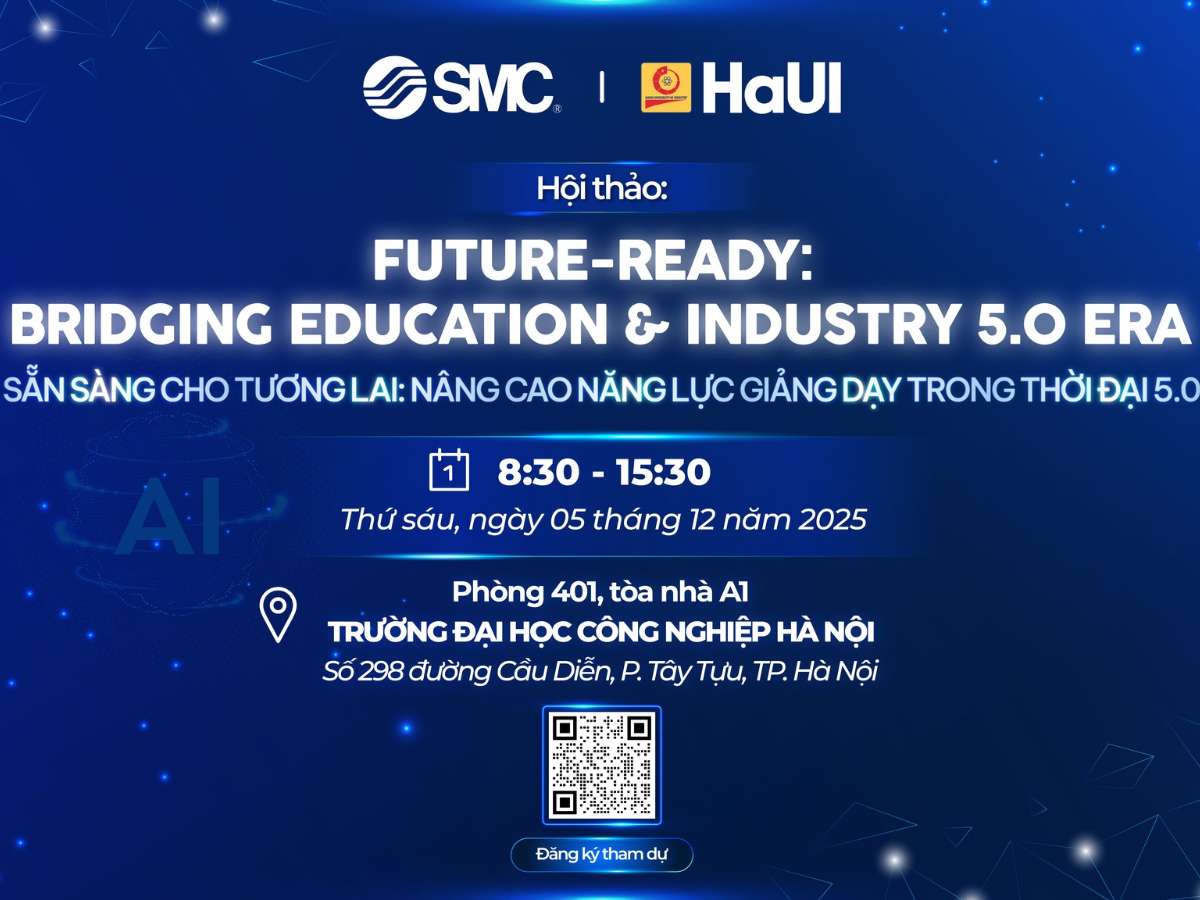 Tổ chức Hội thảo khoa học "Future-ready: Bridging Education and Industry 5.0 Era"