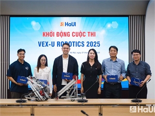 Tổ chức cuộc thi "VEX-U ROBOTIC NĂM 2025" cấp trường Đại học Công nghiệp Hà Nội