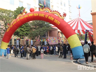 [thuonggiaonline] HaUI mở không gian hội nhập qua Ngày hội giao lưu văn hóa sinh viên quốc tế 2025