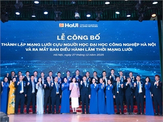 Lễ ra mắt Mạng lưới Cựu người học Đại học Công nghiệp Hà Nội: Dấu mốc chiến lược trên hành trình 127 năm phụng sự đất nước