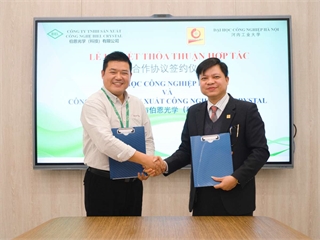 Đại học Công nghiệp Hà Nội và Biel Crystal ký kết thỏa thuận hợp tác đào tạo và tuyển dụng nguồn nhân lực chất lượng cao