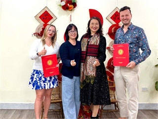 Hành trình nhiệm màu của đôi bạn trẻ Ba Lan tại Đại học Công nghiệp Hà Nội