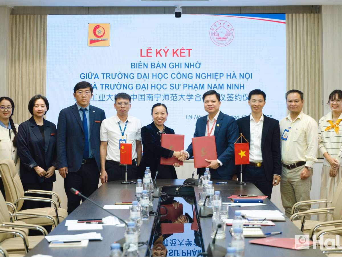 Developing high-quality human resources in key technology sectors: Unlocking a new strategic direction in the partnership between Hanoi University of Industry (Vietnam) and Nanning Normal University (China)