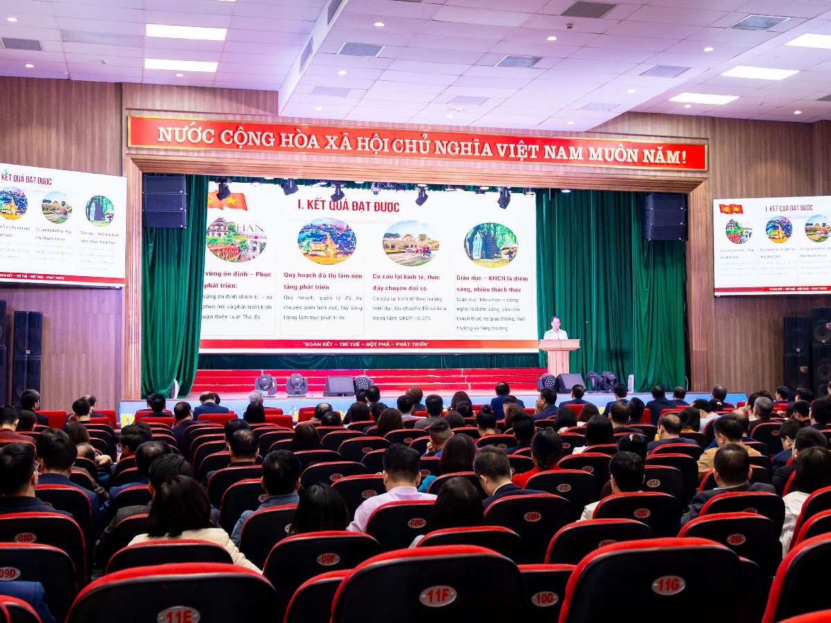 Hội nghị Cập nhật kiến thức về công tác tổ chức xây dựng Đảng dành cho cán bộ chủ chốt năm 2025