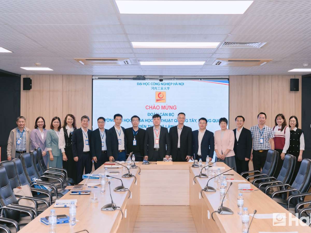Hanoi University of Industry and Guangxi University of Science and Technology (China) promote dual-degree programs, joint research, and industry collaboration