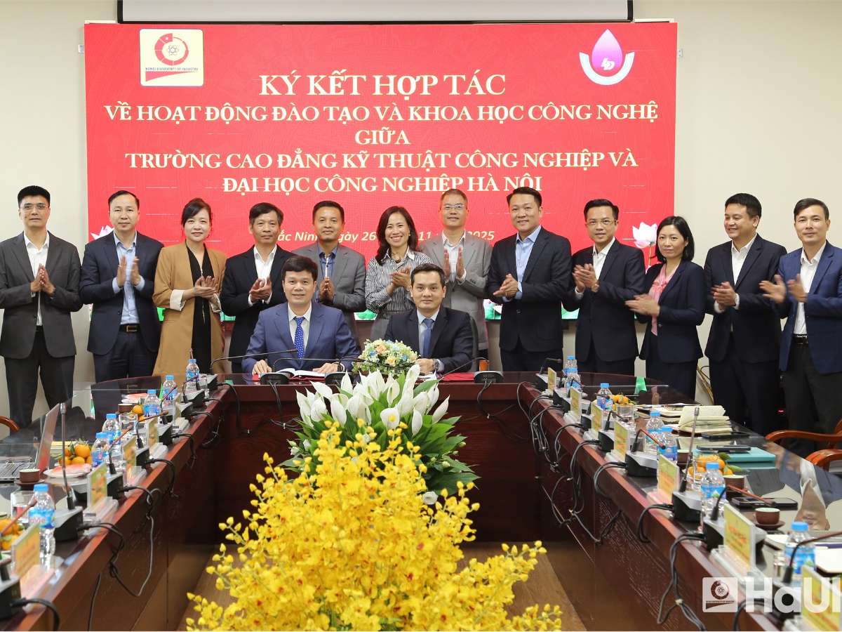 Strategic Collaboration between Hanoi University of Industry and College of Industrial Techniques in Training and Science & Technology