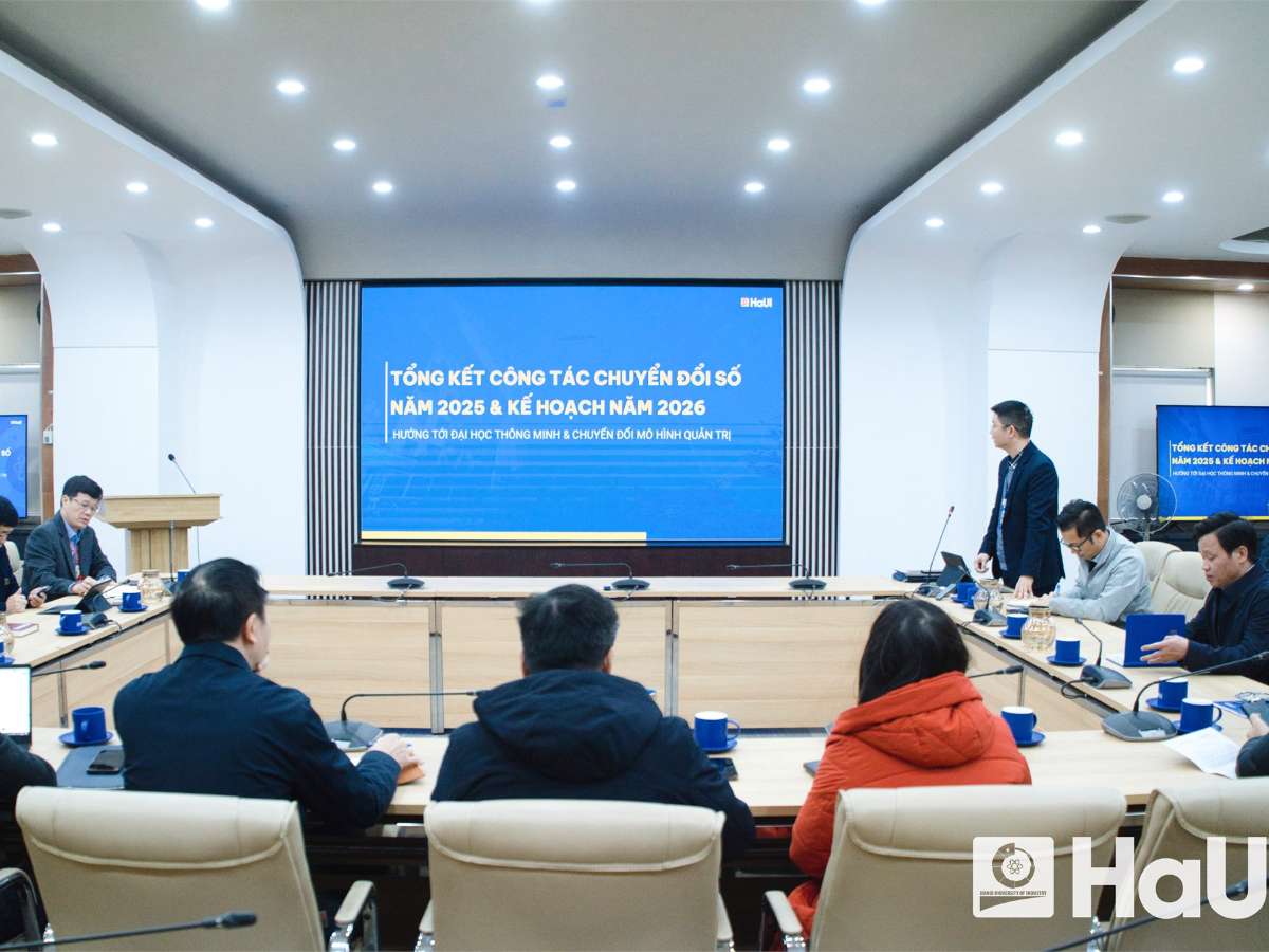 HaUI strengthens digital transformation: Achievements in 2025 and roadmap for 2026