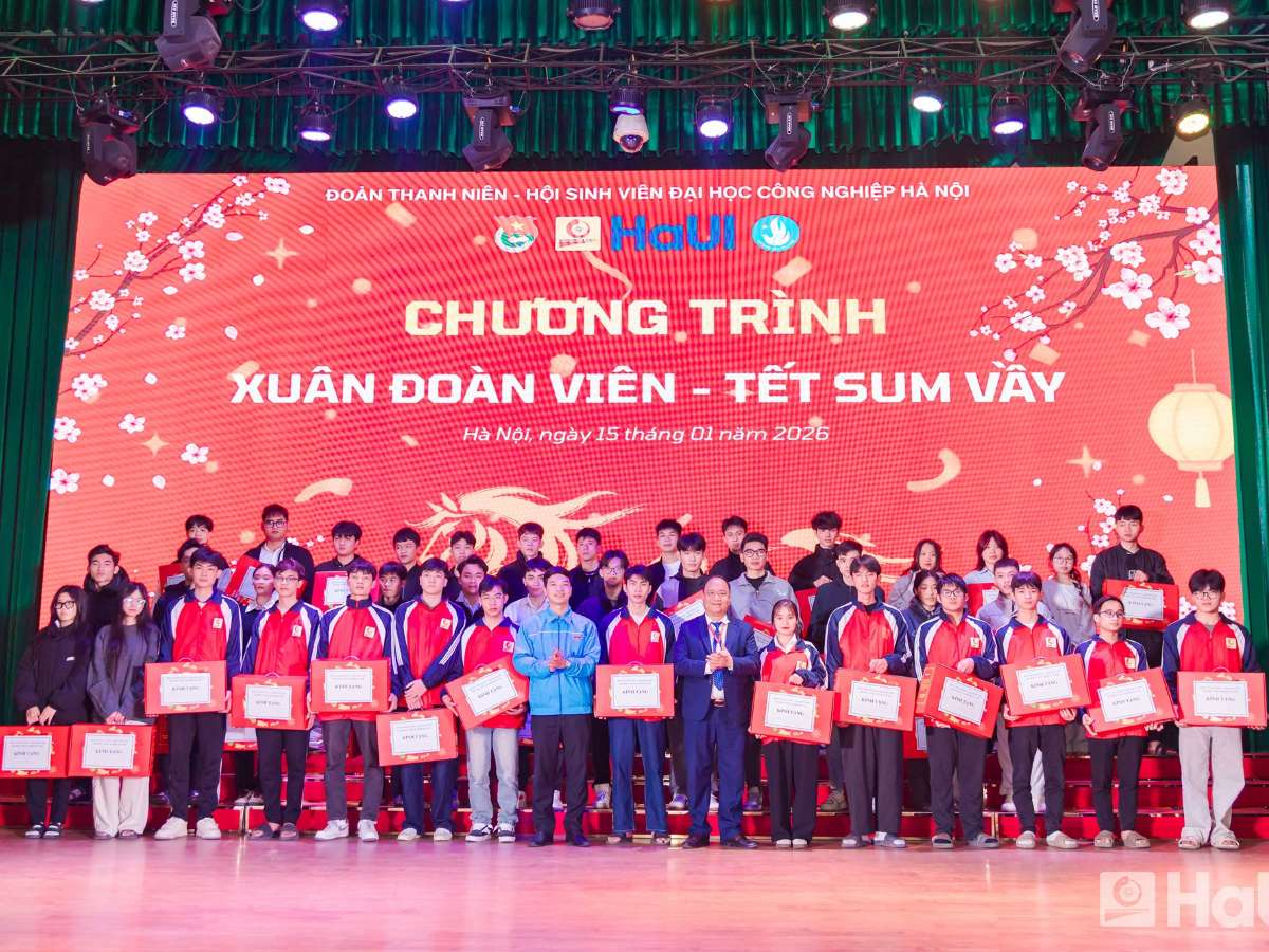 HaUI presents 360 Tet Gifts in the “Spring of Togetherness - A Reunion Tet” program 2026