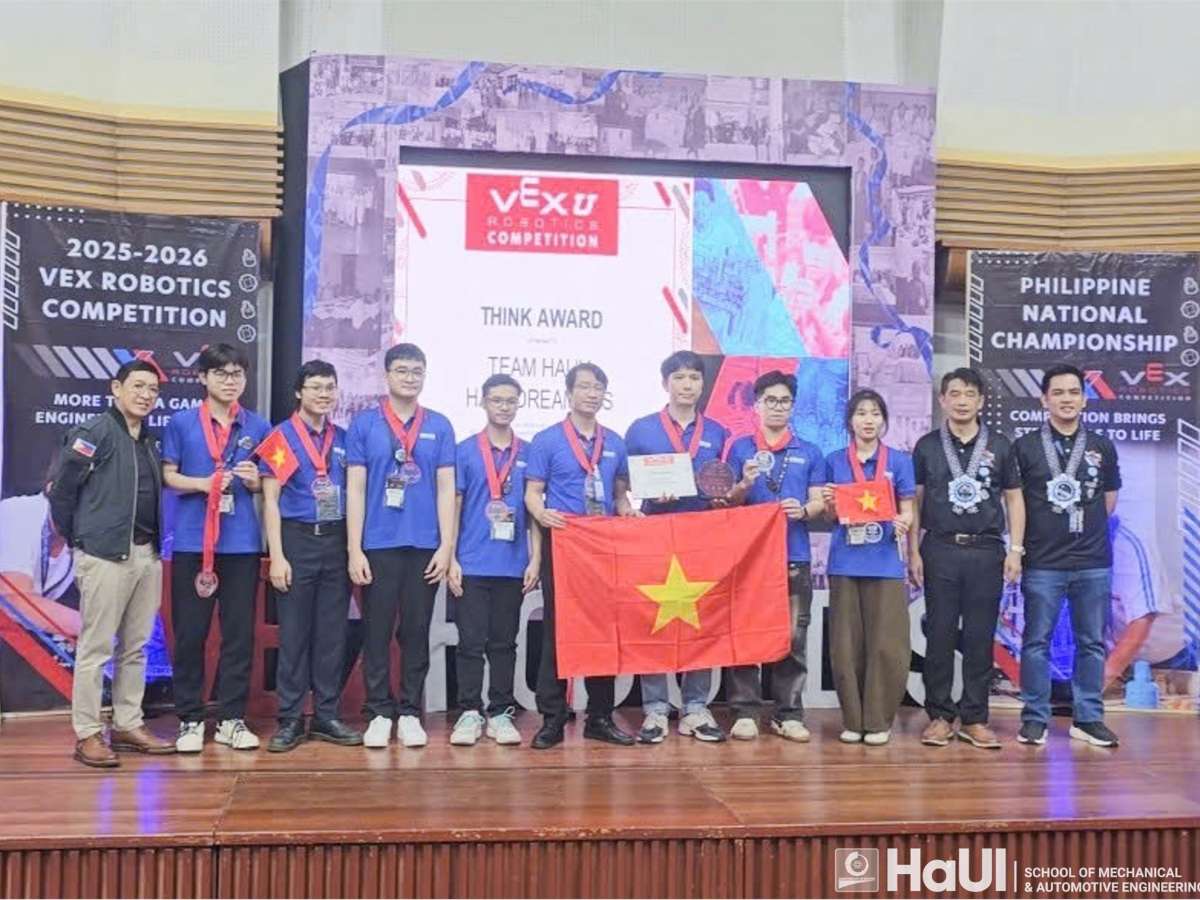 HaUI khẳng định bản lĩnh ở sân chơi quốc tế với những thành tích tự hào