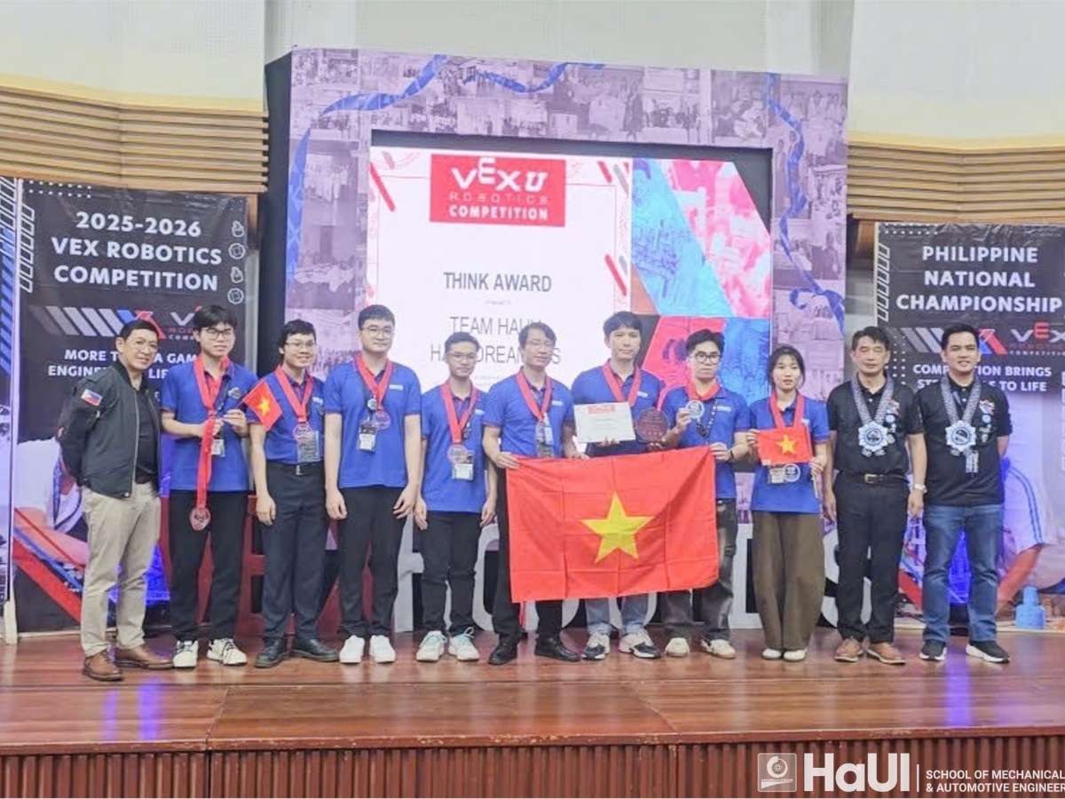 HaUI students shine on International stages in early 2026