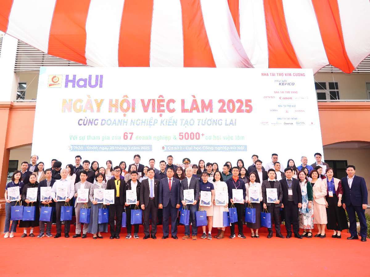 Invitation to Participate in and Sponsor - HaUI Job Fair 2026