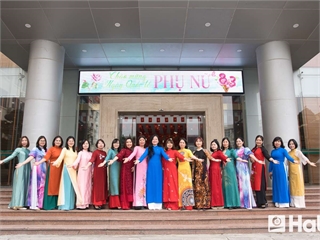 Khúc giao mùa tháng 3 - Sắc áo dài rực rỡ HaUI