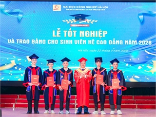 Lễ tốt nghiệp hệ cao đẳng năm 2026: sẵn sàng hành trình lập nghiệp