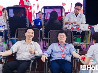 HaUI "Red Spring" Festival promotes blood donation and community responsibility