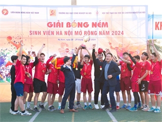 Đăng cai tổ chức Giải Bóng ném Hội TTĐH &CN Hà Nội năm 2026