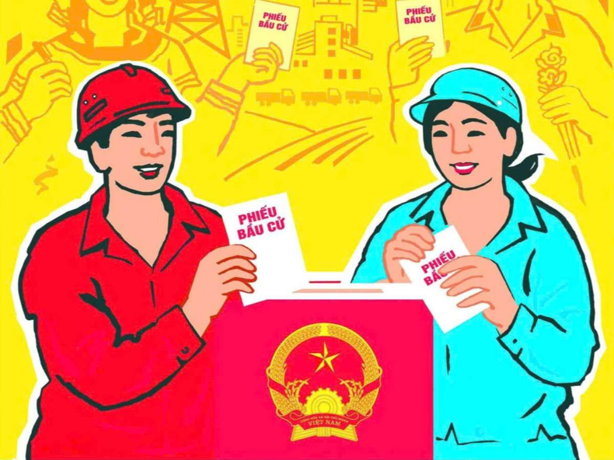 [infographic] Phiếu bầu cử Đại biểu Quốc hội khóa XVI và đại biểu Hội đồng nhân dân các cấp nhiệm kỳ 2026-2031