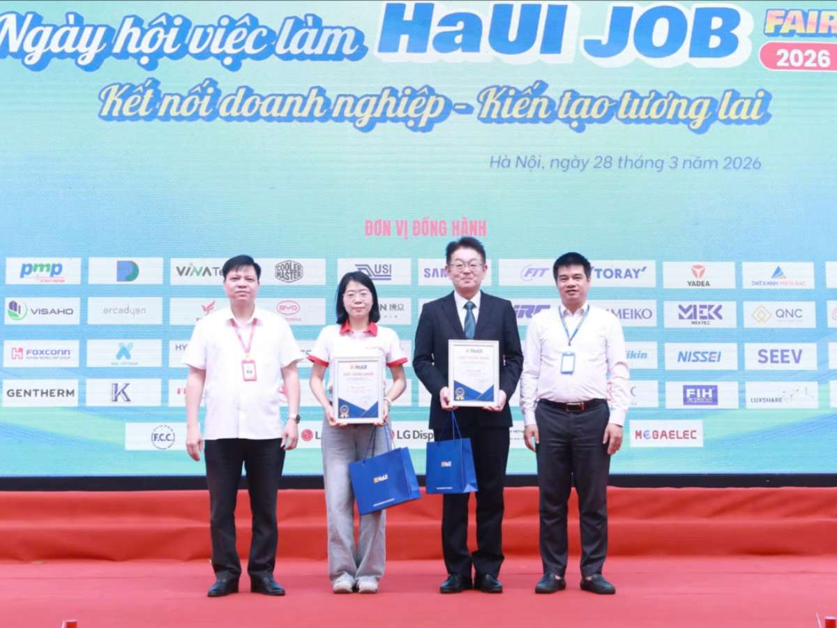 [giaoducthoidai] Hơn 5.800 cơ hội việc làm cho sinh viên ĐH Công nghiệp Hà Nội