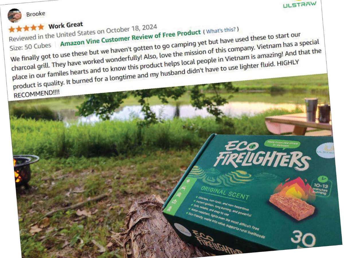 [phunuonline] Khi rơm rạ, vỏ sầu riêng, bã cà phê… ra biển lớn