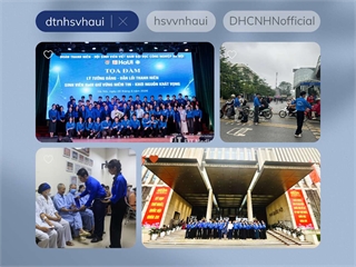 Dấu ấn đậm nét của tuổi trẻ HaUI từ chuỗi hoạt động "Hành trình tuổi trẻ vì cộng đồng"