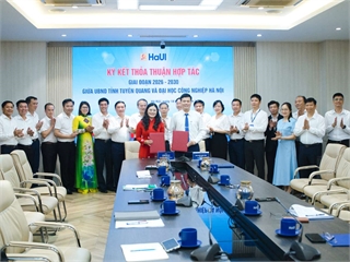 Đại học Công nghiệp Hà Nội và Ủy ban nhân dân tỉnh Tuyên Quang ký kết thỏa thuận hợp tác chiến lược giai đoạn 2026 - 2030