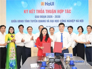 [tuyenquang] Tỉnh Tuyên Quang và Đại học Công nghiệp Hà Nội ký kết hợp tác chiến lược giai đoạn 2026-2030
