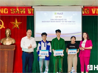 Hanoi University of Industry supports and engages students with disabilities