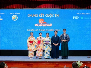 [anninhthudo] Chung kết Cuộc thi tìm hiểu văn hóa Việt Nam - Nhật Bản “Sắc màu Việt - Nhật”