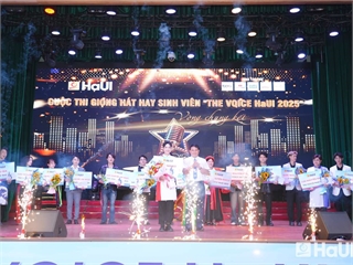 Tổ chức cuộc thi Giọng hát hay sinh viên “The Voice HaUI 2026”