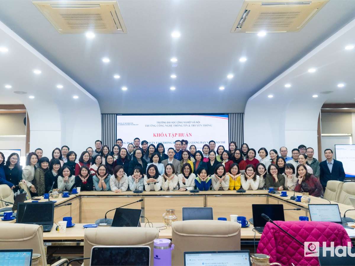 Advancing digital transformation: HaUI trains lecturers in AI applications for teaching and assessment