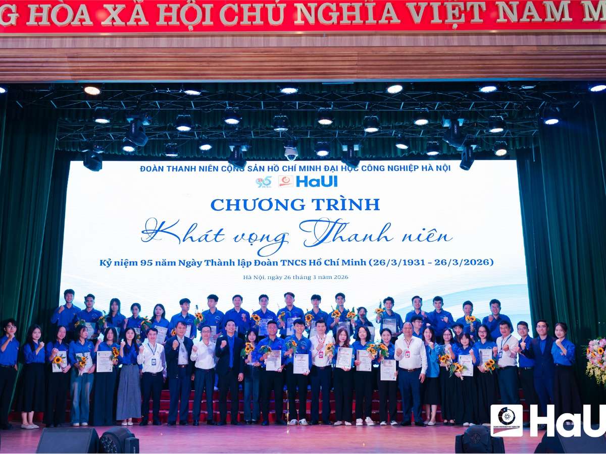 Empowering youth for the future: HaUI marks 95 years of the Youth Union with innovation and aspiration