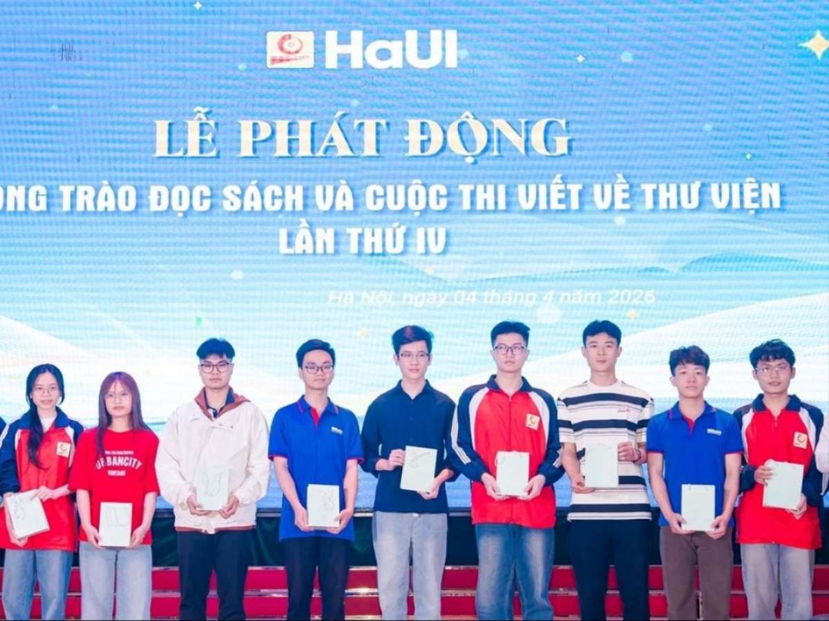 [congly] Đại học Công nghiệp Hà Nội phát động cuộc thi viết về thư viện