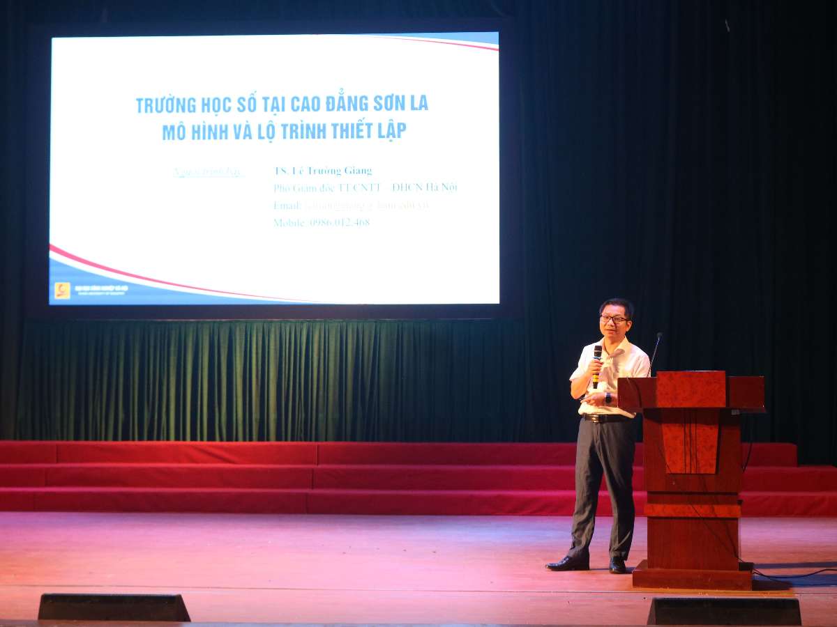 [cdsonla] Hội thảo Khoa học: "Chuyển đổi số và ứng dụng trí tuệ nhân tạo trong giáo dục nghề nghiệp"- Diễn đàn kết nối tri thức và định hướng tương lai giáo dục