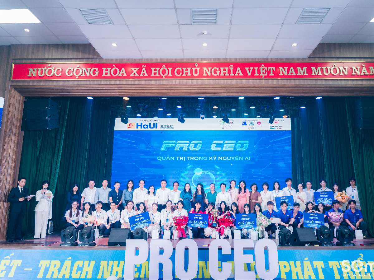 Sức nóng PRO CEO 2026: Đêm hội của bản lĩnh, trí tuệ và khát vọng Gen Z