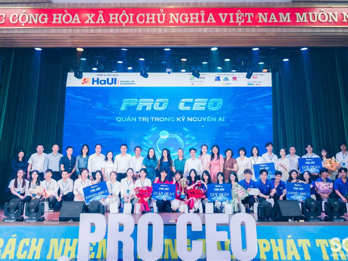 Future CEOs take the stage: PRO CEO 2026 lights up HaUI