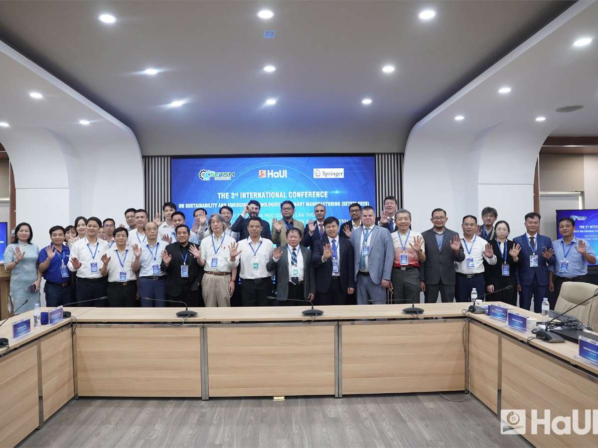 Hội thảo khoa học quốc tế SETSM 2026: Thúc đẩy sản xuất thông minh và phát triển bền vững