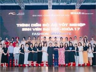 Đồ án cuối cùng, bộ sưu tập đầu tiên: Dấu mốc trưởng thành của sinh viên Khoa Công nghệ May và Thiết kế Thời trang