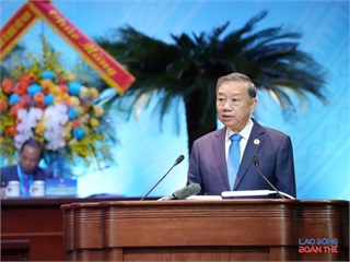 [Laodongdoanthe] Toàn văn bài phát biểu của Tổng Bí thư, Chủ tịch nước Tô Lâm tại Đại hội XIV Công đoàn Việt Nam