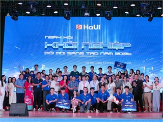 Ngày hội Khởi nghiệp, đổi mới sáng tạo năm 2026: Không chỉ sử dụng công nghệ, sinh viên HaUI khát vọng tạo ra công nghệ