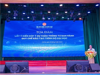 55 cơ sở giáo dục đại học góp ý dự thảo Quy chế đào tạo trình độ đại học