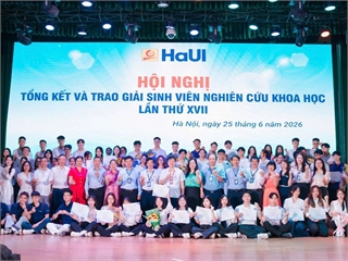 [vjst] Nhiều công bố nghiên cứu của sinh viên ĐH Công nghiệp Hà Nội tiệm cận quốc tế