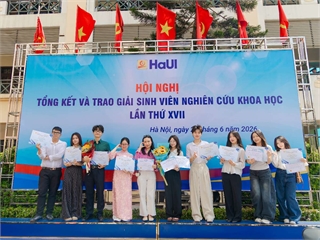 Sinh viên hệ EMI và hành trình đáng nhớ đến với giải Nhất Nghiên cứu khoa học