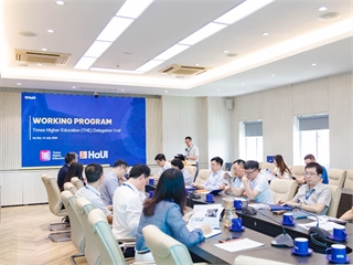HaUI làm việc với Times Higher Education: Hướng tới khẳng định vị thế trên bản đồ giáo dục quốc tế
