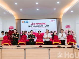 Khai trương Phòng Lab HaUI - Viettel Software: Mở rộng không gian đào tạo gắn với doanh nghiệp