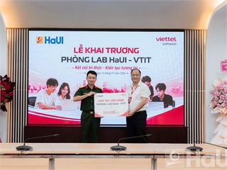[baokiemtoan] Khai trương Phòng Lab HaUI: Đào tạo, gắn với thực hành chất lượng cao