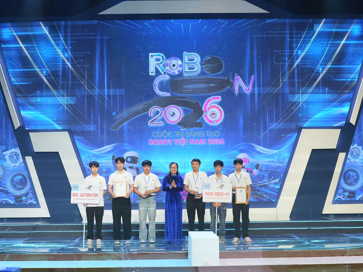 [vtv] Chung kết Robocon Việt Nam 2026: Lộ diện chủ nhân loạt giải thưởng