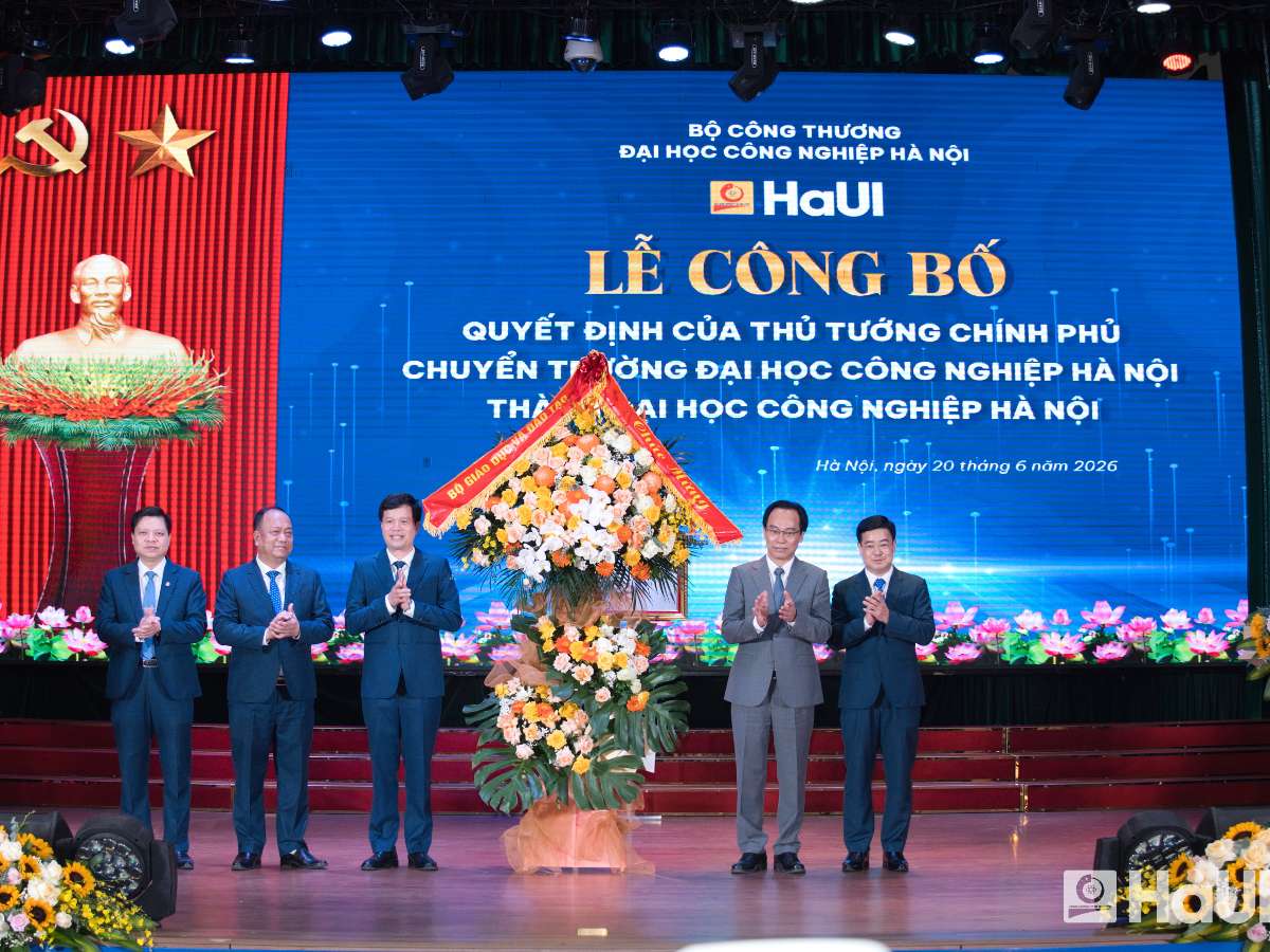 [vov2] Công bố quyết định trường ĐH Công nghiệp trở thành Đại học